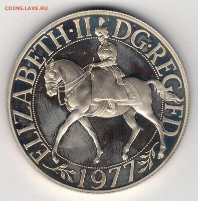 Ag Великобритания крона 1977 до 24.03 в 22.00мск (8190) - 5-вел1