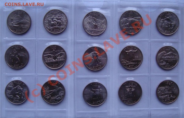 25 ЦЕНТОВ США ЮБИЛЕЙКА 2004-2008 25 ШТ UNC ДО 1 МАРТА 22-22 - DSC00872.JPG