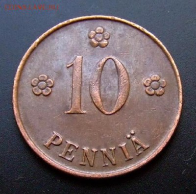 2 - Финляндия 10 пенни (1922) Р