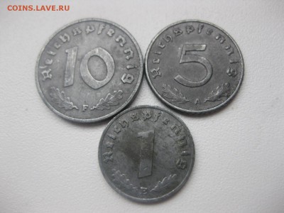Третий Рейх,1+5+10 РЕЙХСПФЕННИГОВ 1941Е,A,F (цинк)!до 21.03 - IMG_0989.JPG