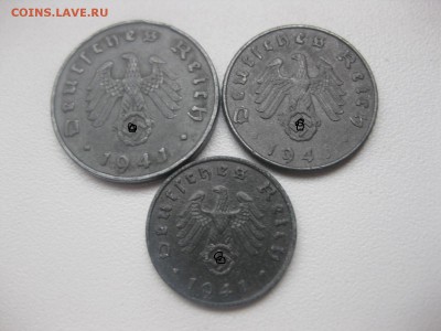 Третий Рейх,1+5+10 РЕЙХСПФЕННИГОВ 1941J,A,A (цинк)!до 21.03 - IMG_0992.JPG