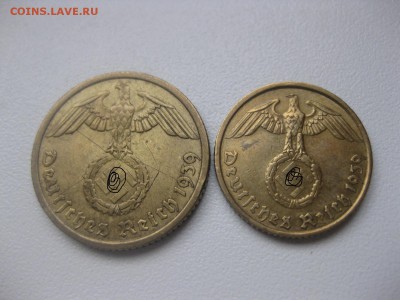 Третий Рейх,5+10 РЕЙХСПФЕННИГОВ 1939F,F (бронза)!до 21.03 - IMG_0980.JPG