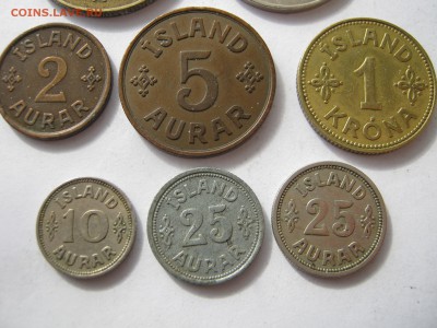 ИСЛАНДИЯ 8 монет от 2 аурар до 10 крон. 1923-1970. - 031.JPG