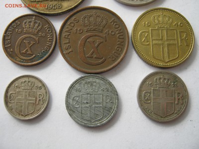 ИСЛАНДИЯ 8 монет от 2 аурар до 10 крон. 1923-1970. - 030.JPG