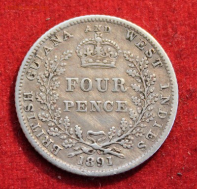 British GUIANA and West Indies 4 пенса 1891г. ОЦЕНКА? - IMG_1393.JPG