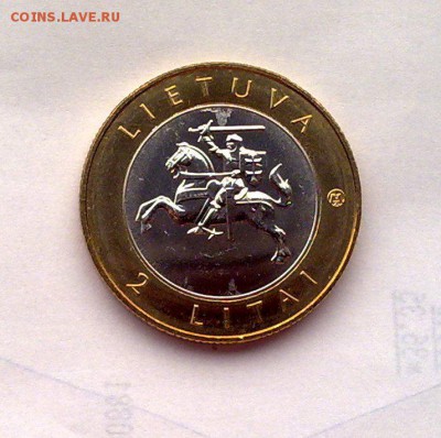 БИМ - Литва 2 лита 2012 Паланга 24.03 22.00 - 190320149374