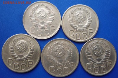 3 коп. СССР 1936,1943,1946,1952,1956. До 22.03. в 22.00 - P1100419.JPG