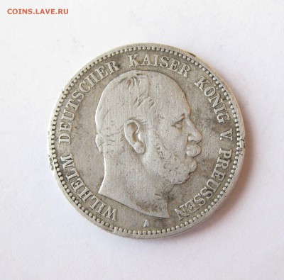 Германия.Пруссия. 2 марки 1876г(А) Серебро, до 23.0.22:00мс - 2 марки 1876год.JPG
