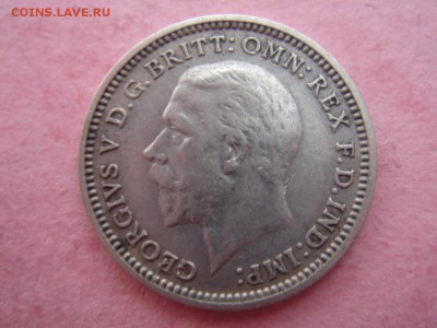 Великобритания: Ag-500 3 пенса 1934 Георг 5 до 25.03 22 - 3 пенса 1934-2.JPG