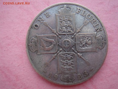 Великобритания: Ag-500 флорин 1923 Георг 5 до 25.03 22 - Флорин 1923-1.JPG
