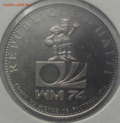25 гурде Гаити 1973 ЧМ по футболу Германия 74 до 25.03 Ag - гаваи 1