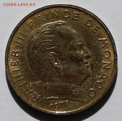 Монако. 10 сантим 1977. - 4