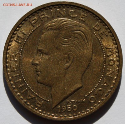 Монако. 50 франков 1950. - 4