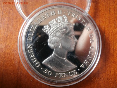 ТРИСТАН ДА КУНЬЯ 50пенсов 2001г. ВИКТОРИЯ. до 23.03 - P3220014.JPG