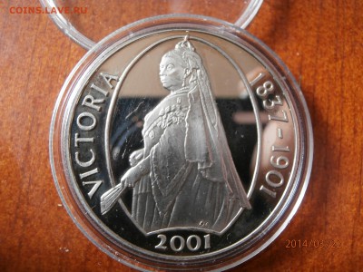 ТРИСТАН ДА КУНЬЯ 50пенсов 2001г. ВИКТОРИЯ. до 23.03 - P3220013.JPG