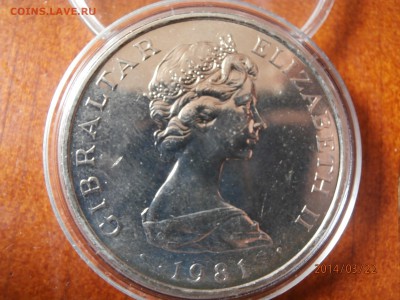 ГИБРАЛТАР крона 1981г. СВАДЬБА до 23.03 - P3220018.JPG
