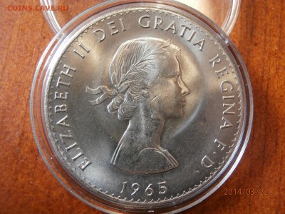 с рубля!!!ВЕЛИКОБРИТАНИЯ. крона ЧЕРЧИЛЛЬ  1965г. до 23.03 - P3220030.JPG