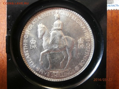 с рубля!!ВЕЛИКОБРИТАНИЯ. крона КОРОНАЦИЯ 1953г. до 23.03 - P3220043.JPG