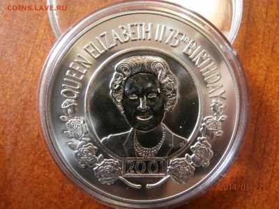 О.СВ.ЕЛЕНЫ  2001 г.50пенсов. ДЕНЬ РОЖДЕНИЯ до 23.03 - P3220037.JPG