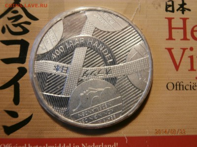 НИДЕРЛАНДЫ 5евро UNC 2009г.ДРУЖБА С ЯПОНИЕЙ до 23.03 - P3220001.JPG