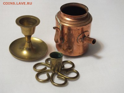 подсвечники и чайничек медный до 26.03.2014 - DSCF3865.JPG