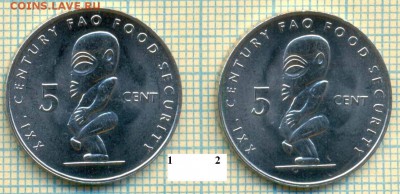 О-ваКука, 5 центов 2000г, фикс - мэн