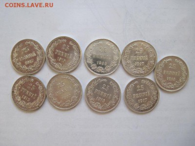 25 пенни Россия для Финляндии 9 шт - IMG_4607.JPG
