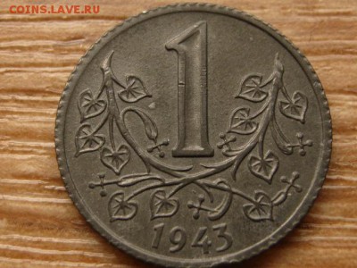 Богемия и Моравия 1 крона 1943 цинк до 25.03.14 в 21.00 М - IMG_3574