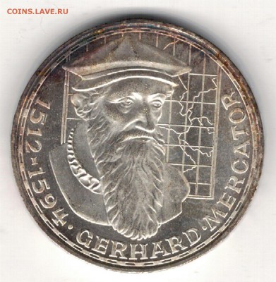 Ag ФРГ 5 МАРОК 1969F МЕРКАТОР ДО 13.02.14 В 22.00МСК (8216) - 5-фрг69
