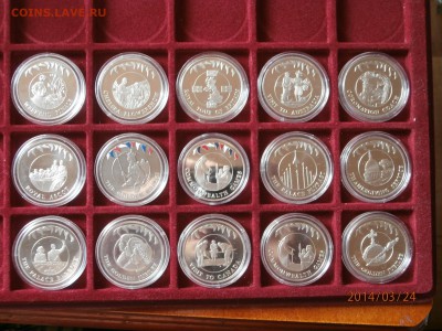 ФОЛКЛЕНДЫ 2002г.50пенсов- серия ЗОЛОТОЙ ЮБИЛЕЙ 15шт.25.03 - P3240001.JPG
