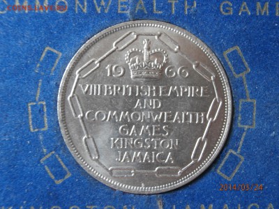 ЯМАЙКА 5 шиллингов ИГРЫ  1966г. до 25.03 - P3240009.JPG