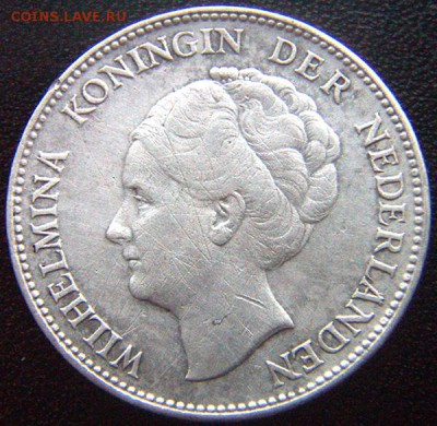 Серебряный голландский гульден 1939; до 23.03_22.04мск - 7758