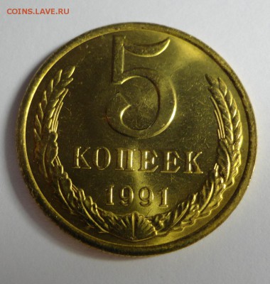 5 копеек 1991 М мешковая - DSC04315.JPG