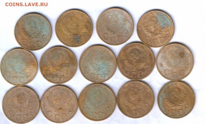 СССР 5 коп. 1940г. тип 5.40.1.  14 шт,до 24.03.21.30 - 10