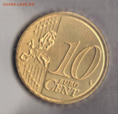 Люксембург 10 центов 2010 до 25.03.2014 22-00 - 10р