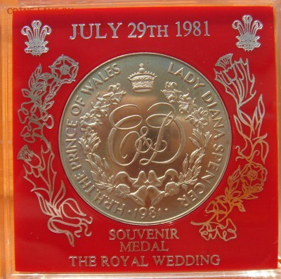 Великобритания: медаль 1981 UNC в коробке до 27.03.14, 22-00 - Жетон 1981-1.JPG