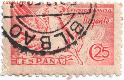 Марки Испании 40 шт. нач. 20 века до 30.03.14 г. в 19.00 - Scan-140322-0014