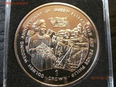 ГИБРАЛТАР. крона ЗОЛОТАЯ СВАДЬБА. 1997г. до 26.03 - P3250023.JPG