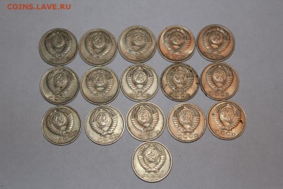 погодовка 1,2,3,5,10,15,20 всего 133 шт. разные 30.03 22.00 - погодовка 15 копеек 1.JPG