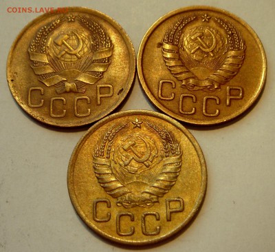 3 копейки 1938, 37, 40__достойные__26.03.14__22.00 - DSC04155.JPG