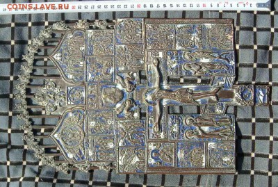 крест большой с эмалями-"лопата".оценка. - DSC02194ЧЧЧ