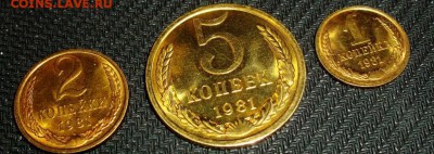 1,2,5 копеек 1981 (штемпельный блеск) - DSCF2574.JPG