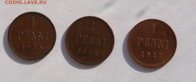 1 пенни 1915-17 гг. 3 шт. До 28.03.14 в 22.00 по МСК - 15-17