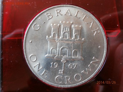 ГИБРАЛТАР. крона ЗАМОК. 1967г. до 27.03 - P3260020.JPG