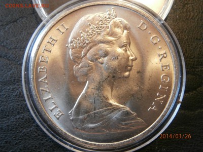 ГИБРАЛТАР. крона ЗАМОК. 1968г. до 27.03 - P3260023.JPG