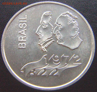 Бразилия_памятные 20 крузейро 1972. Серебро; до 25.03_22.30м - 7619