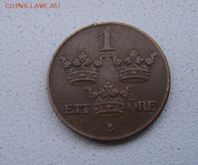 ШВЕЦИЯ,1 эре 1940г(бронза)!!до 26.03.2014 - S6000557.JPG