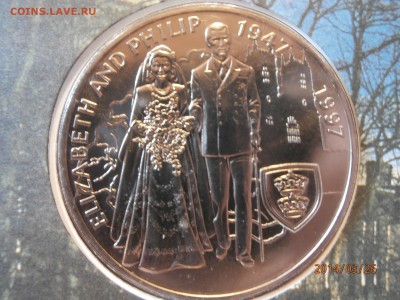 ФОЛКЛЕНДЫ. 5 фунтов .ЗОЛОТОЙ ЮБИЛЕЙ  1997г до 26.03 - P3260005.JPG