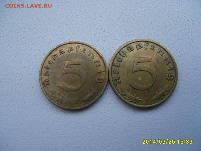 Третий Рейх,5+5 ПФЕННИГОВ 1939 А,F (бронза)!до 26.03 - S6000570.JPG
