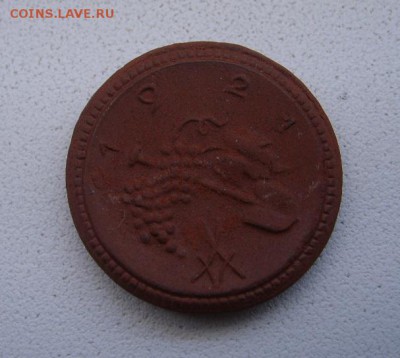 ГЕРМАНИЯ,50 пфеннигов 1921(САКСОНИЯ,фарфор,нотгельд)!до26.03 - S6000538.JPG